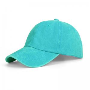 Solid Color Washed Dad Cap