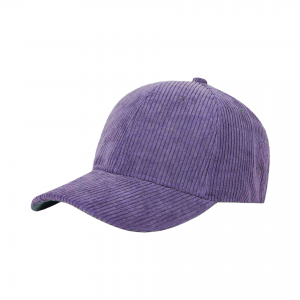 Solid Corduroy Washed Dad Cap