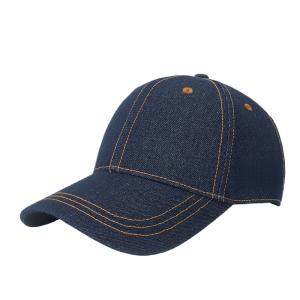 Stitched Denim Dad Cap