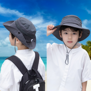 Children's Outdoor Mesh Bucket Hat